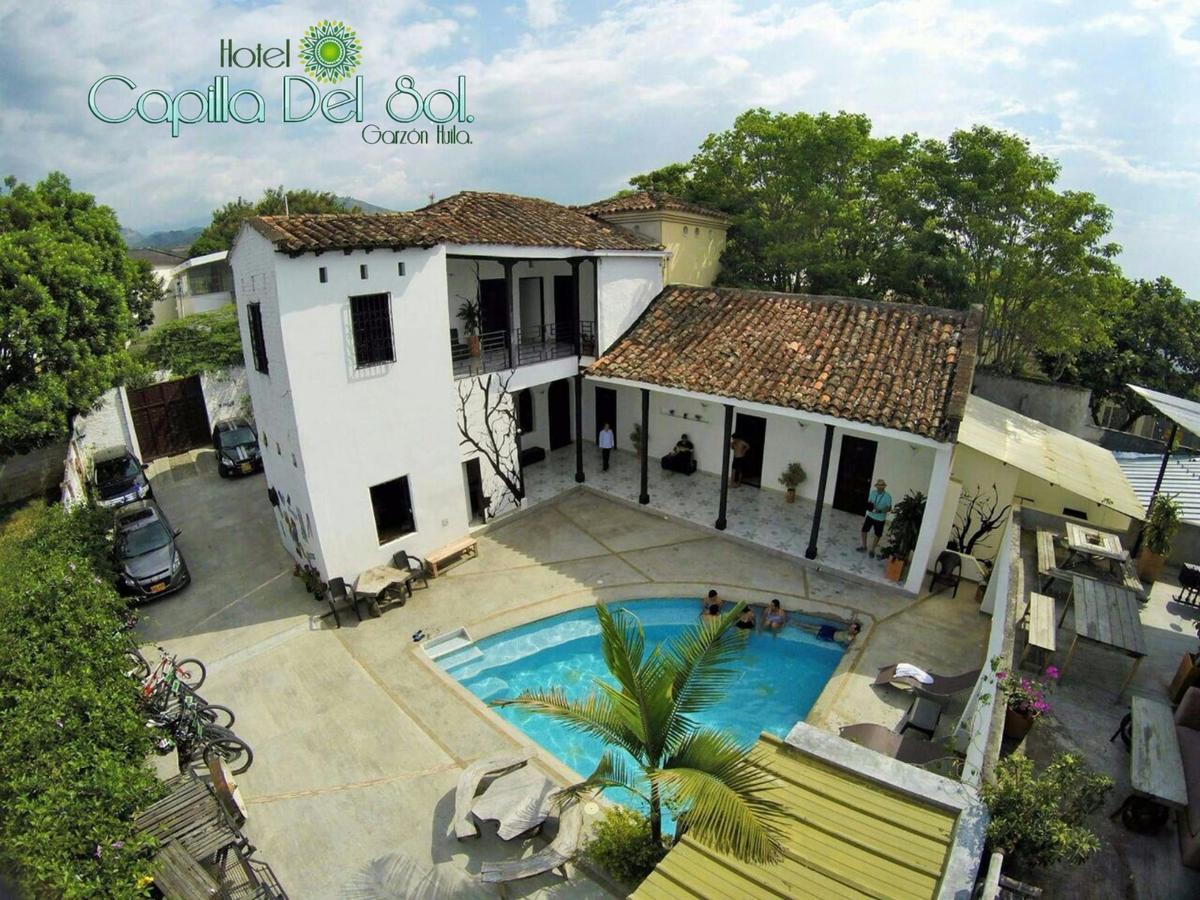Capilla Del Sol Hotel Garzon  ภายนอก รูปภาพ